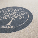 moquette de pierre motif arbre